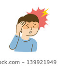 A man whose head hurts 139921949