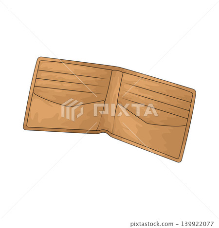 Illustration of Wallet Illustration of Wallet 139922077