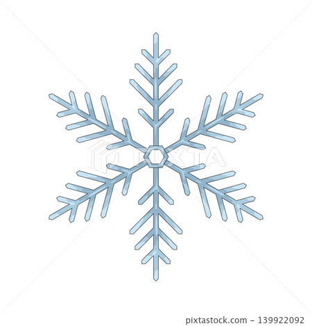 Illustration of snowflake Illustration of snowflake 139922092