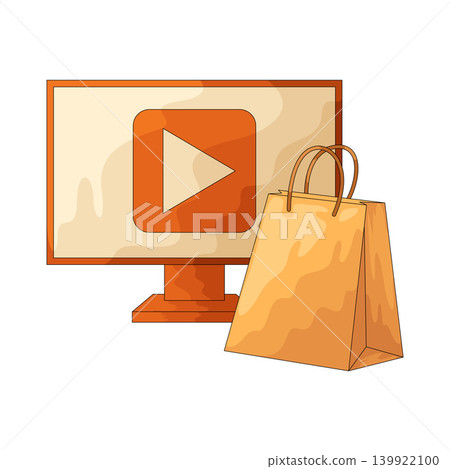 Illustration of Social Media Strategy 139922100