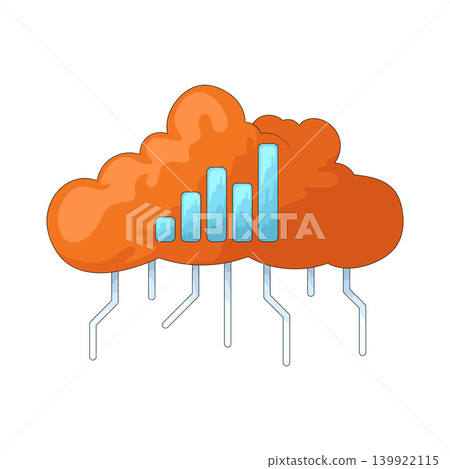 Illustration of Cloud Strategy Illustration of Cloud Strategy 139922115