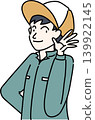 Illustration of a worker listening 139922145