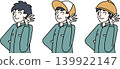Illustration of a worker listening 139922147