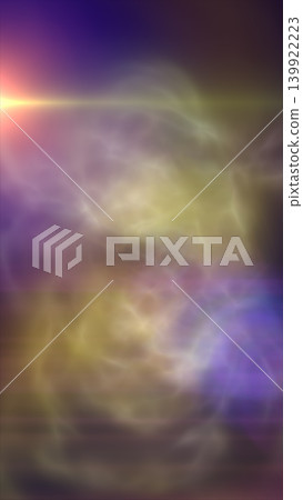 Soft purple and gold smoky gradient with gentle lens flare, dreamy atmospheric abstract backdrop 139922223