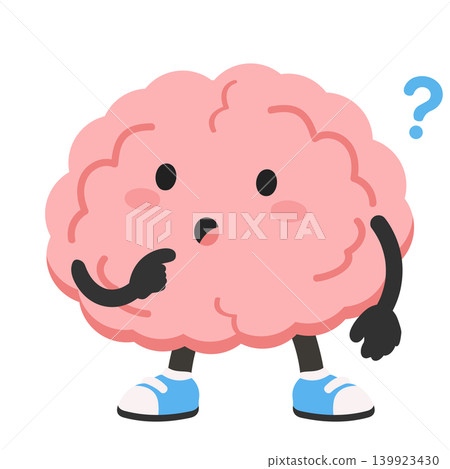 Confused Brain Character Thinking Confused Brain Character Thinking 139923430