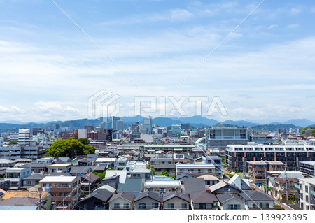 靜岡市駿河區的城市景觀 靜岡市駿河區的城市景觀 139923895