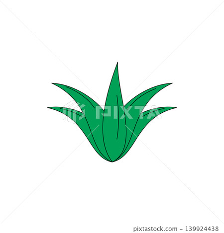 Aloe vera logo icon 139924438