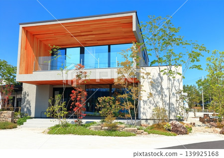 Image of newly built house/single-family house (model house) Image of newly built house/single-family house (model house) 139925168