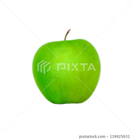Fresh green apple isolated on white background Fresh green apple isolated on white background 139925631