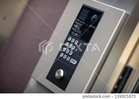 Inside the elevator of a luxury hotel 139925873