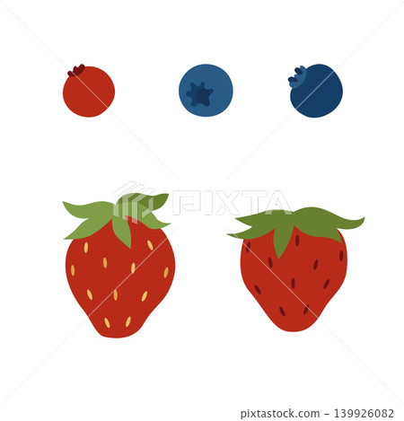 Hand-drawn autumn forest wild berries, cranberry, blueberry, strawberry collection for fall designs or packaging, food ingredients Hand-drawn autumn forest wild berries, cranberry, blueberry, strawberry collection for fall designs or packaging, food ingredients 139926082