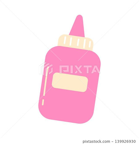 glue bottle for school projects 139926930