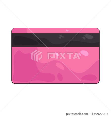 Illustration of credit card Illustration of credit card 139927095