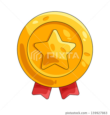 Illustration of best badge Illustration of best badge 139927863