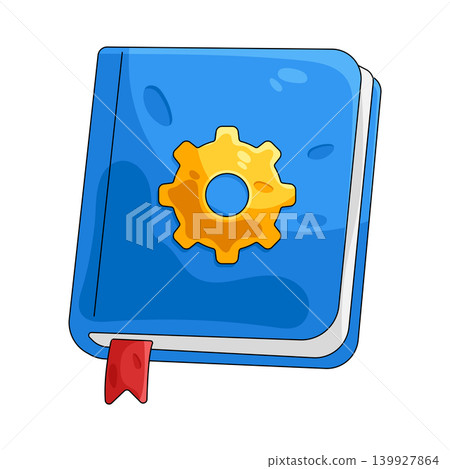 Illustration of guide book Illustration of guide book 139927864