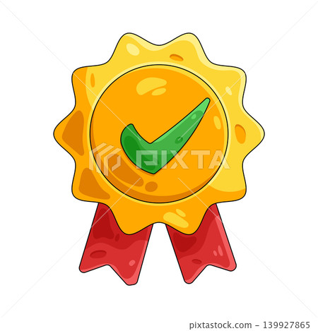 Illustration of best badge Illustration of best badge 139927865