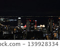 The beautiful night view of Kobe and the cityscape at dusk, as seen from Mount Maya. 139928334