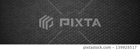 Carbon hexagon texture pattern, dark black metallic style Carbon hexagon texture pattern, dark black metallic style 139928517