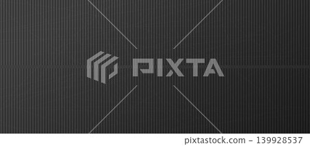 Vertical ribbed background minimal dark black carbon texture 139928537