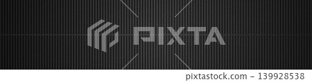 Dark vertical ribbed background, black gray linear texture Dark vertical ribbed background, black gray linear texture 139928538