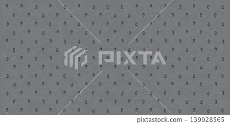 Perforated panel pattern, embossed dot texture, gray tone Perforated panel pattern, embossed dot texture, gray tone 139928565
