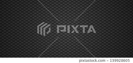 Black carbon honeycomb background textured dark hexagonal pattern Black carbon honeycomb background textured dark hexagonal pattern 139928605