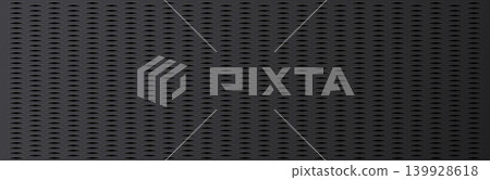 Dark perforated metal background, minimal carbon gray texture Dark perforated metal background, minimal carbon gray texture 139928618