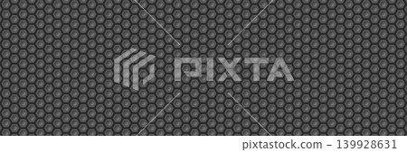 Hexagonal honeycomb grid pattern, charcoal gray metallic look Hexagonal honeycomb grid pattern, charcoal gray metallic look 139928631