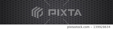 Perforated metal panel grid, industrial, dark graphite Perforated metal panel grid, industrial, dark graphite 139928634
