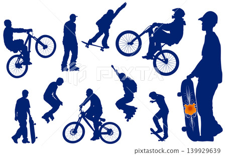 Extreme silhouettes Extreme silhouettes 139929639