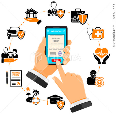 Online Insurance Services Concept 139929663