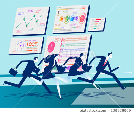 Competitioin. Business competition, or career dedication. Competitioin. Business competition, or career dedication. 139929969