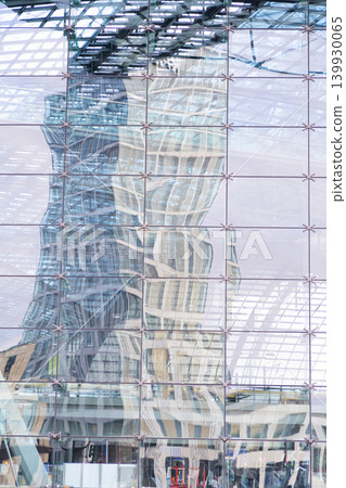 View of modern office building at Berlin Central Station View of modern office building at Berlin Central Station 139930065