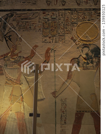Egyptian murals in Luxor Egyptian murals in Luxor 139930125