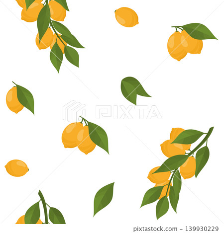 print with vibrant lemon pattern print with vibrant lemon pattern 139930229