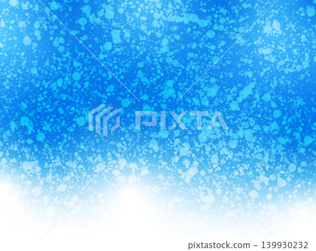Abstract background with blue light particles; cool blue gradient background. Abstract background with blue light particles; cool blue gradient background. 139930232