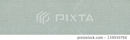 Elegant teal geometric diamond pattern on a textured fabric surface. Elegant teal geometric diamond pattern on a textured fabric surface. 139930768