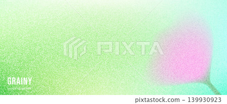 Grainy floral pastel ethereal spring background with soft bloom. Gradation season flower in green and pink with grainy floral haze. Vector gradient blur backdrop for wellness packaging Grainy floral pastel ethereal spring background with soft bloom. Gradation season flower in green and pink with grainy floral haze. Vector gradient blur backdrop for wellness packaging 139930923