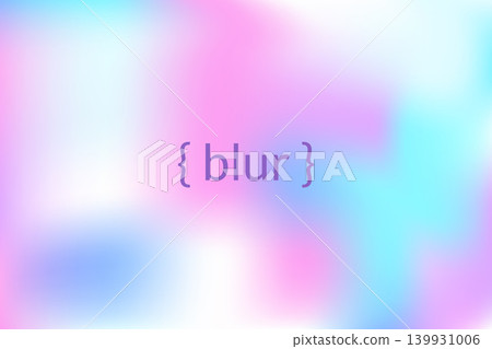 Blur floral gradient with pink blue and white soft gentle spots. Gradation pastel with presentation. Blurred flowers calm for ombre cool fabric. Interior dynamic purple batik. Vector gentle gradient 139931006