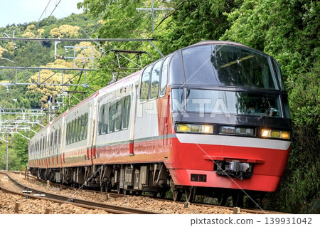 名鐵名古屋本線上的特快列車 名鐵名古屋本線上的特快列車 139931042