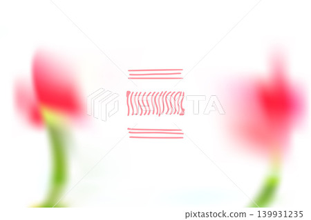 Blur floral background with soft shadow and spring pink and ecru beige mood. Gentle bloom and abstract floral scene for cosmetic label. Vector flower banner with delicate pastel atmosphere for poster 139931235