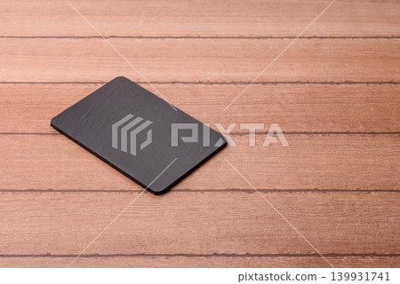 An empty slate cutting board for preparing ingredients for home cooking. An empty cutting board 139931741