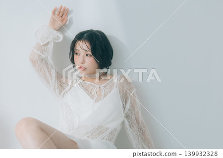 Fashion: See-through dress 139932328