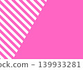 粉白條紋背景材料 139933281