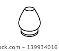 Icon of a tea caddy used in the Japanese tea ceremony. 139934016