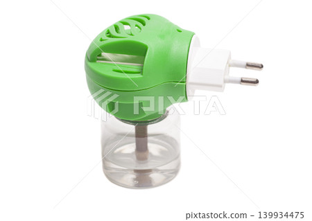 electric fumigator isolated on white background electric fumigator isolated on white background 139934475