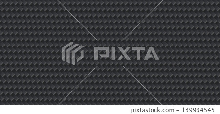 Dark carbon fiber textured background with diamond pattern Dark carbon fiber textured background with diamond pattern 139934545