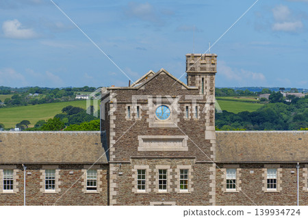 Falmouth at the coast of Cornwall in England Falmouth at the coast of Cornwall in England 139934724