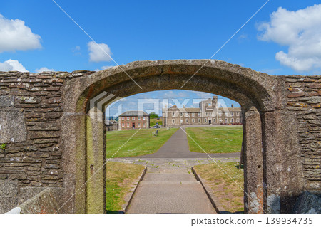 Falmouth at the coast of Cornwall in England 139934735