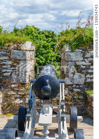 Falmouth at the coast of Cornwall in England 139934743